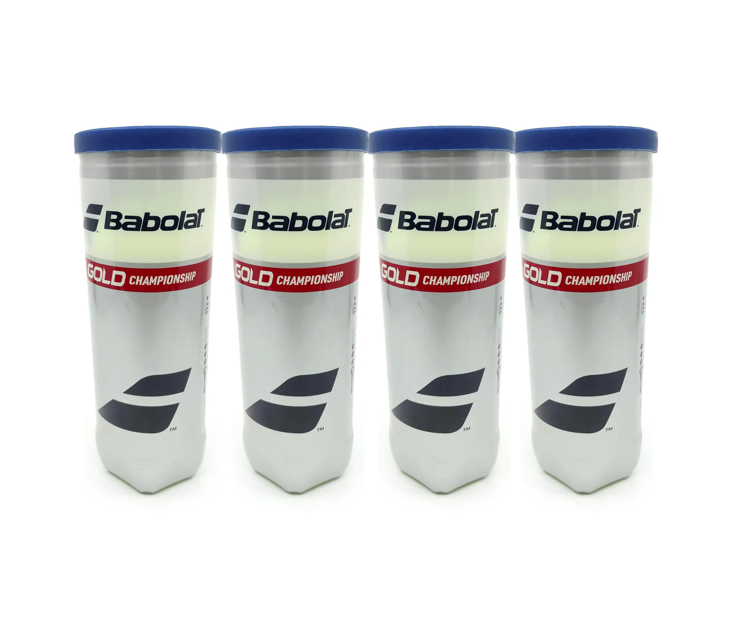 Babolat Gold Champiosnip Tennis Balls 4 Cans | 12 Balls (3 Balls/Can)