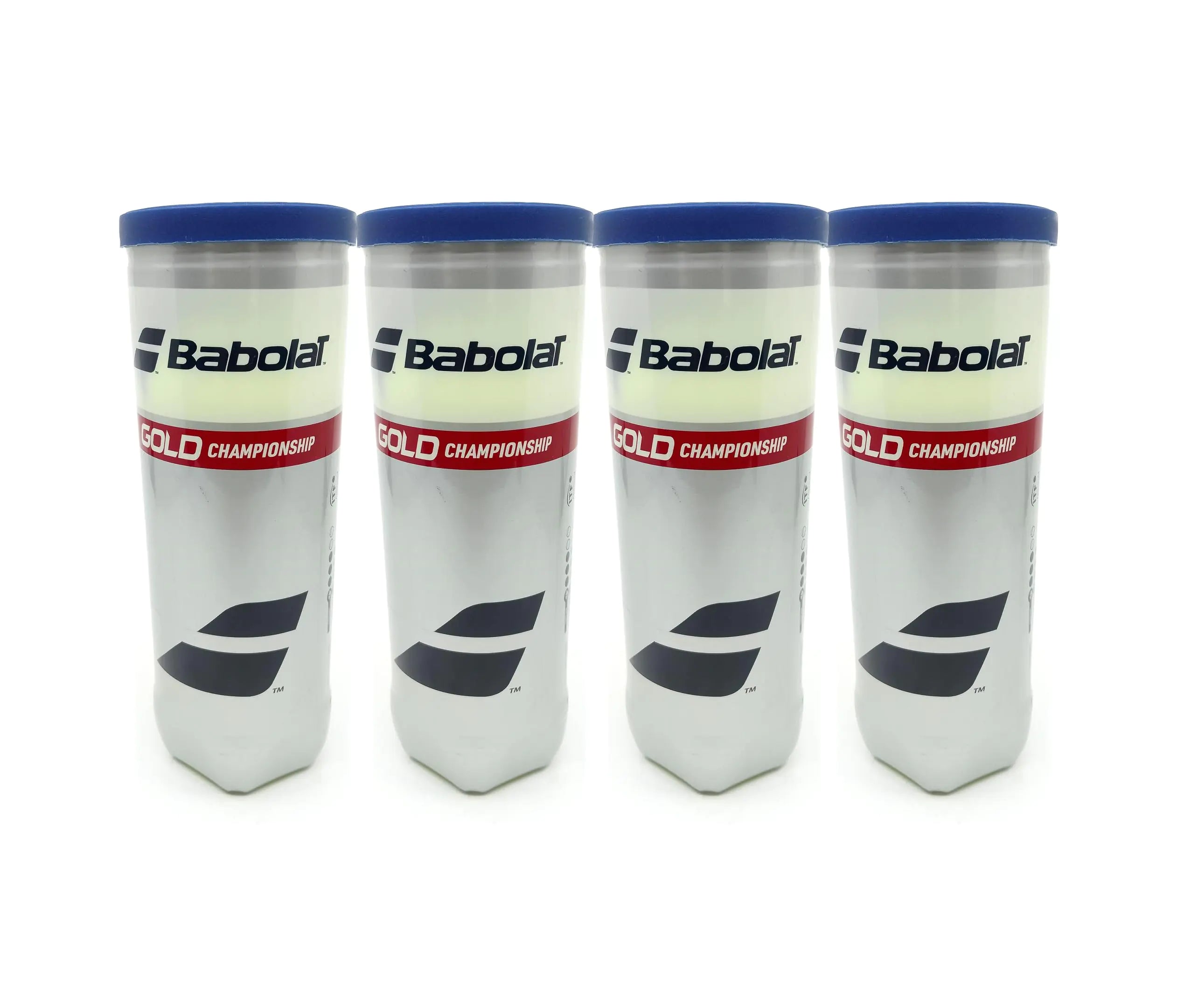 Babolat Gold Champiosnip Tennis Balls 4 Cans | 12 Balls (3 Balls/Can)