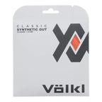 Volkl Classic Synthetic Gut | Tennis Racquet String | All Around | Nylon-Based Center Core (Neon Orange 16G Set)