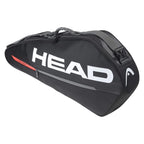 HEAD Unisexs Tour Team Racket Bag Black/Orange One Size