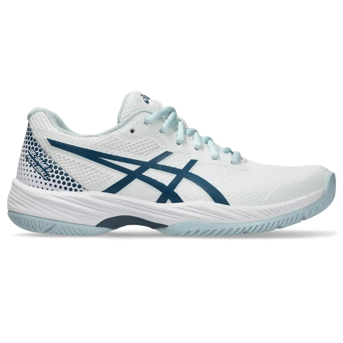ASICS Gel-Flex 9 Women's Pickleball Shoes - White/Indigo