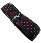 Prolite No-Sweat Diamond Grip for Pickleball Paddles Racquetball Squash Platform Tennis Badminton and More (Pink Underlay)